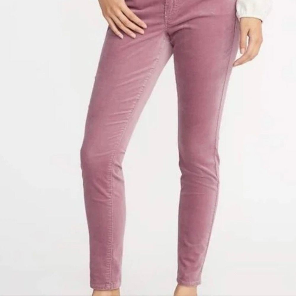 Old Navy skinny velvet jeans size 2